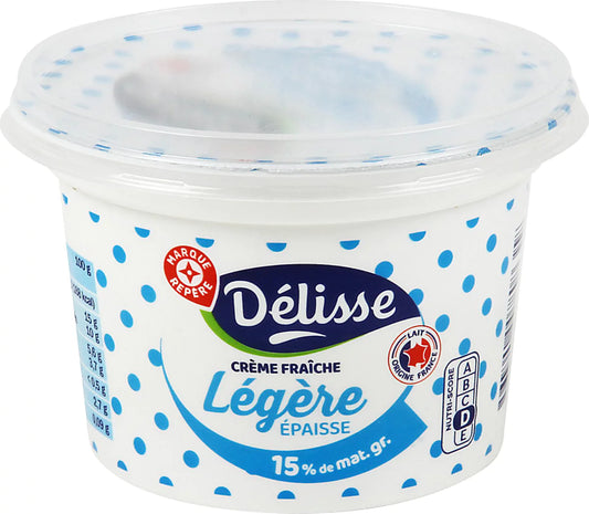 CREME FRAICHE  LEGERE 15   DE 20 CL