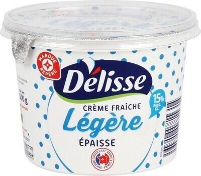 DELISSE CREME FRAICHE LEGERE  15   DE 50CL