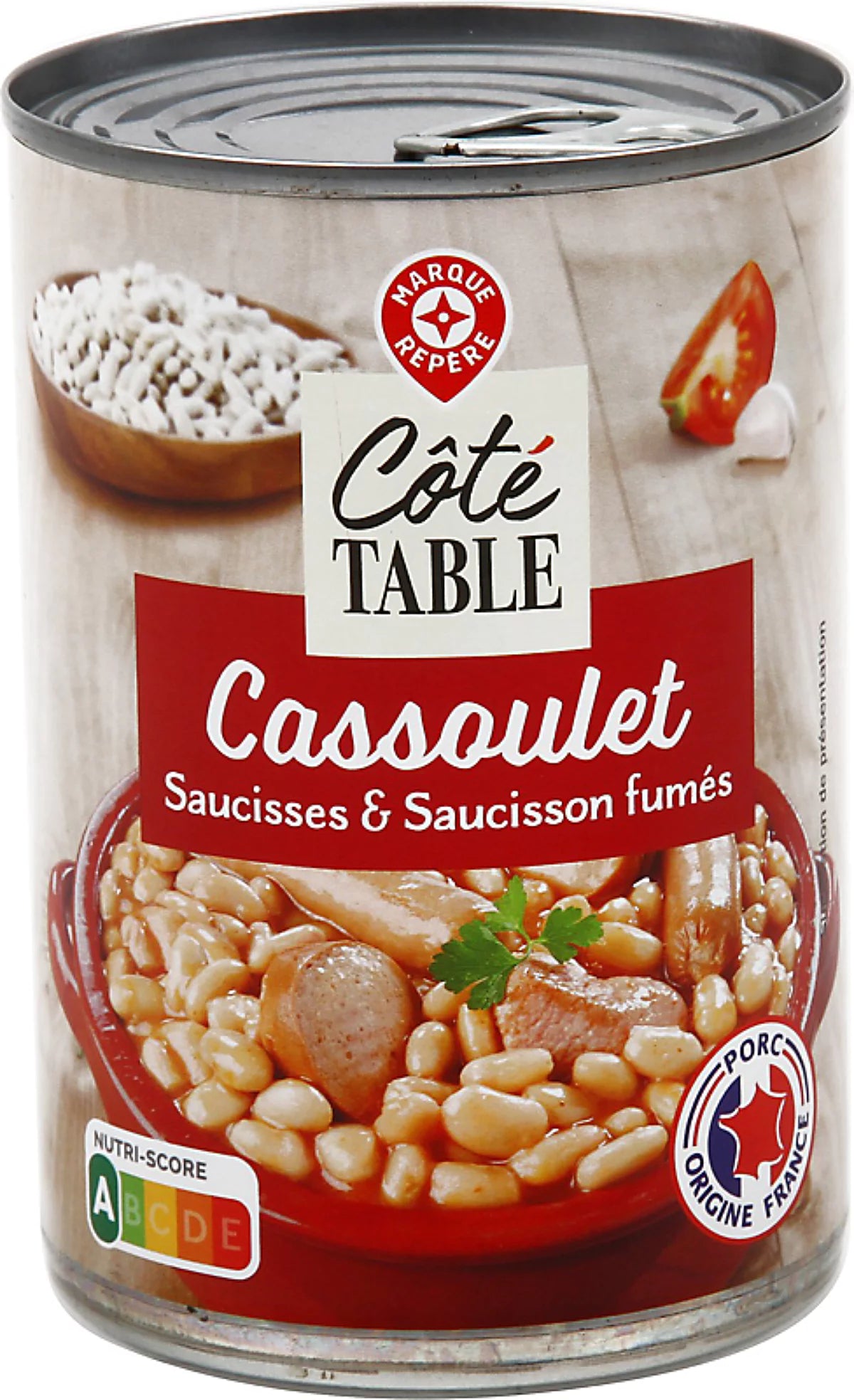 CASSOULET SAUC ET SAUCISO FUM DE 420GR