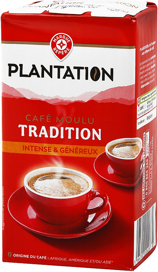 PLANTATION CAFE TRADITION MOULU DE 250GR