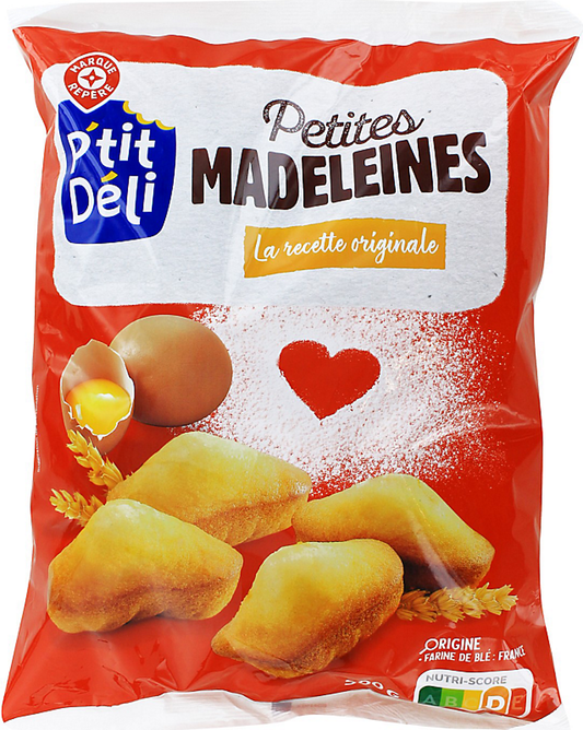 PTIT DELI PETITES MADELEINES DE 500 GR