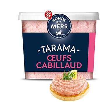 Tarama Ronde des mers Aux oeufs de cabillaud - 100g