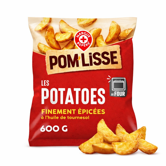 Potatoes Pom'lisse Finement épicées - 600g