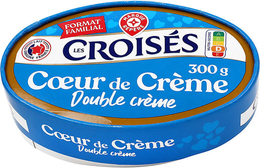 LES CROISES COEUR DE CREME DE 300GR