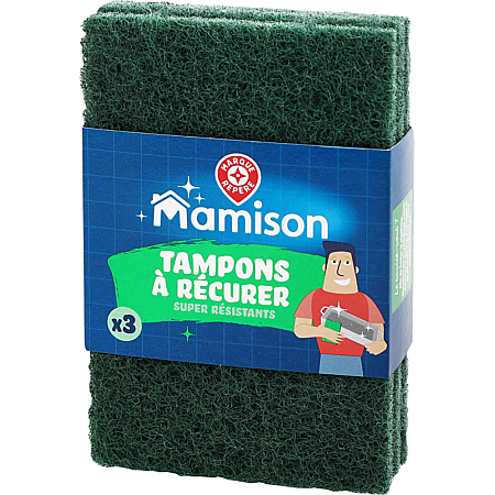 MAMISON TAMPONS A  RECURER DE 3 PCS