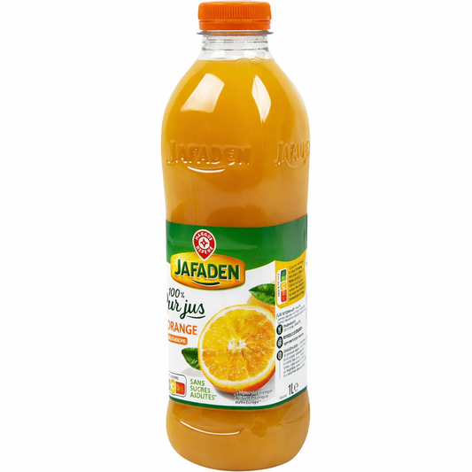 JAFADEN 100  JUS D ORANGE AVEC PULPE DE 1L