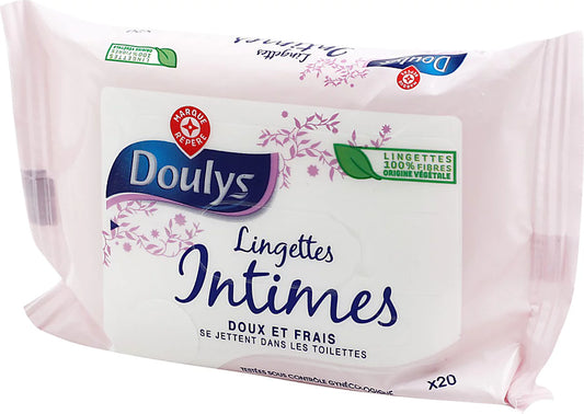 DOULYS  LINGETTES  INTIMES  X20