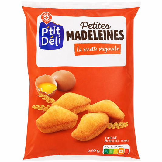 PETIT DELI MADELEINES DE 250GR