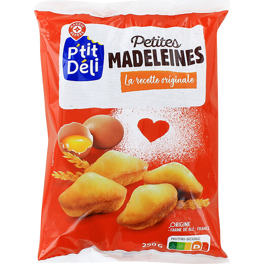PETIT DELI MADELEINES DE 250GR