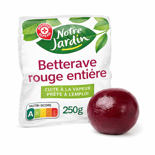 BETTERAVE NOTRE JARDIN ROUGE ENTIERE DE 250GR