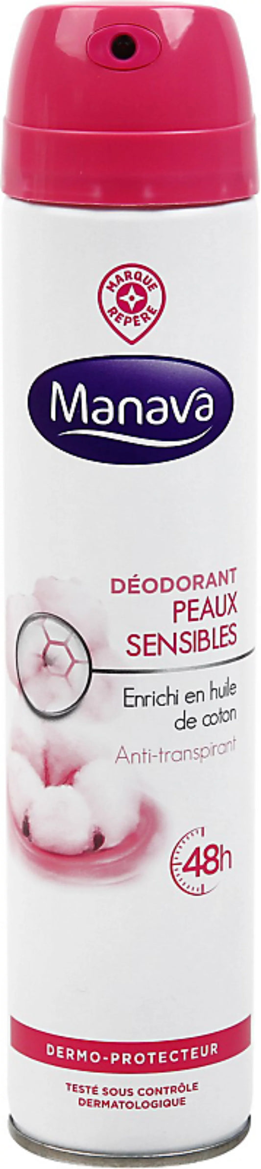 MANAVA DEODORANT PEAUX SENSIBLE DE 200ML
