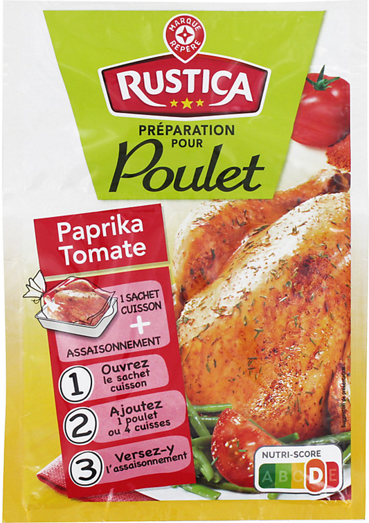 RUSTICA PREPARATION POUR POULET DE 34GR