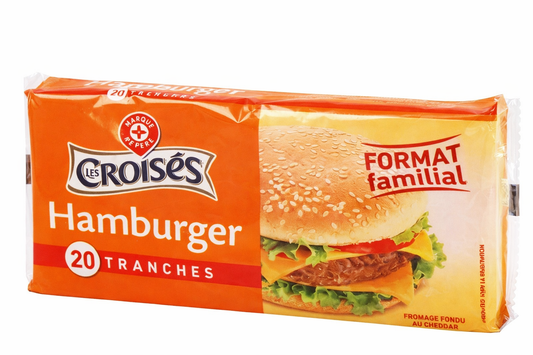 LES CROISES SPECIAL BURGER AU CHEDDAR DE 340GR