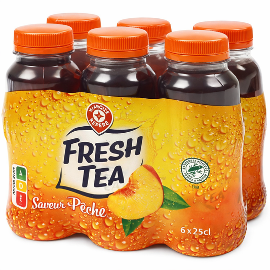 FRESH TEA SAVEUR PECHE DE 6X25 CL