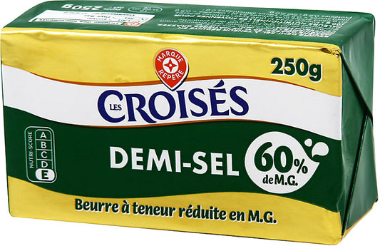 LES CROISES DEMI SEL DE 250GR