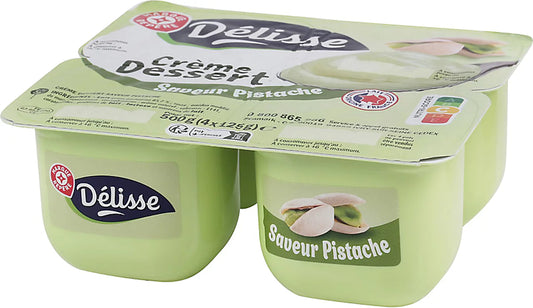 CREME DESSERT DESSERT PISTACHE DE 4X125GR