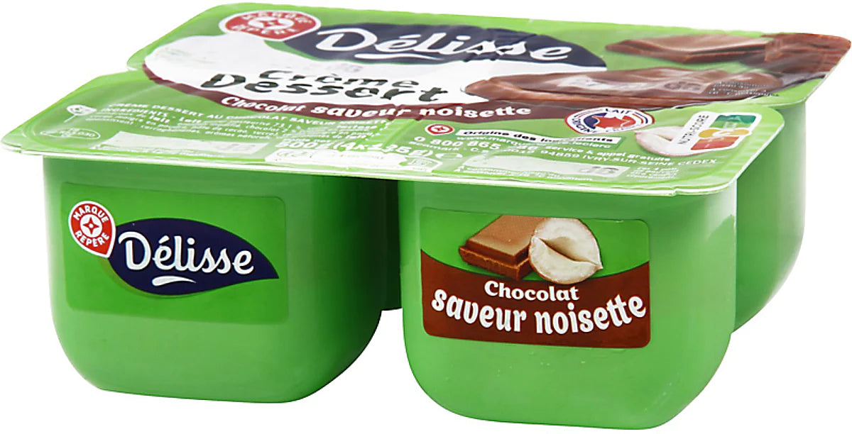 CREME DESSERT CHOCO NOISETTE DE 500GR