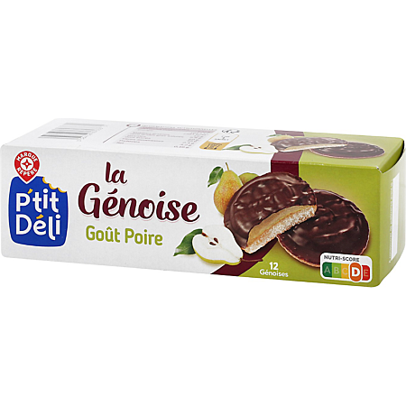 PTIT LA GENOISE GOUT POIRE DE 150 GR