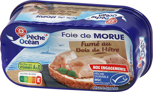 PECHE OCEAN FUME AU BOIS DE HETRE DE 121 GR