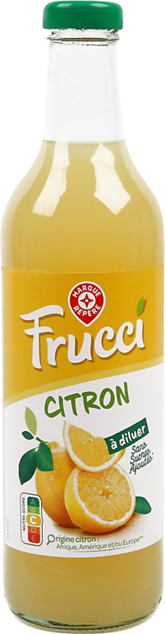 FRUCCI  CONCENTRE DE CITRON A DILUER   DE 75 CL