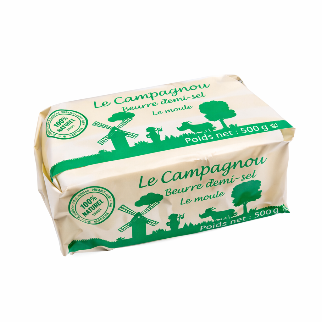 Beurre Le Campagnou Demi-sel - 500g