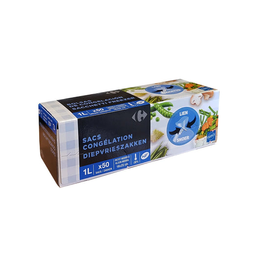 SACS DE CONGELATION 1LITRE DE 50 PIECES