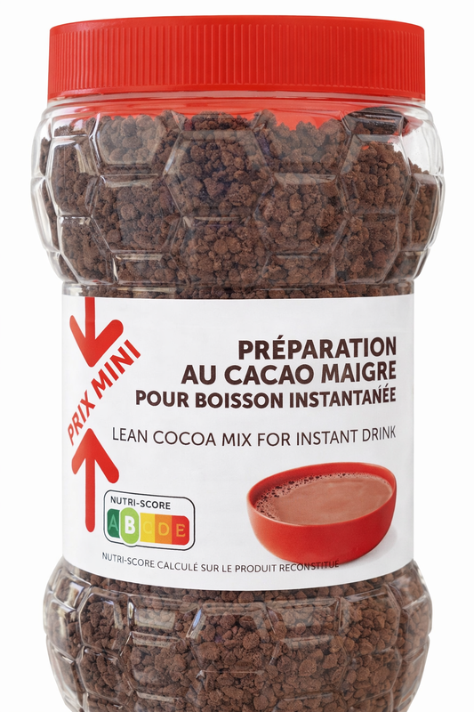PRIX MINI PREPARATION AU CACAO DE 800 GR