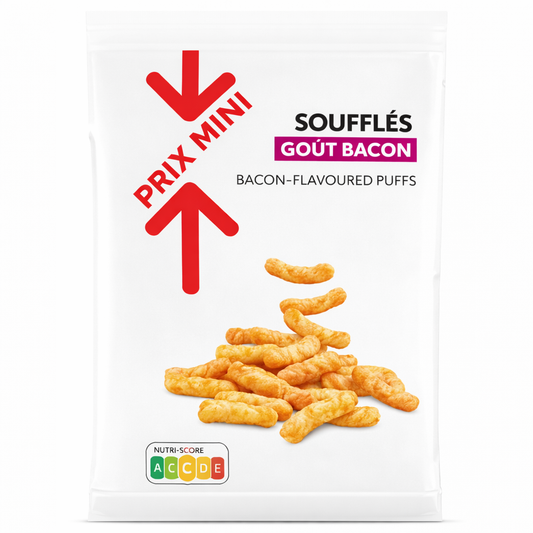 PRIX MINI SOUFFLES GOUT BACON DE 125 GR