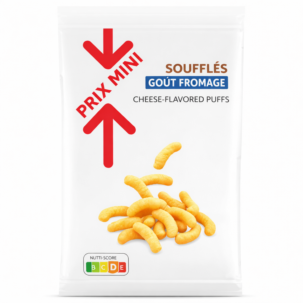 PRIX MINI SOUFFLES GOUT FROMAGE DE 100GR