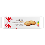 PRIX MINI COOKIES NATURE DE 200 GR