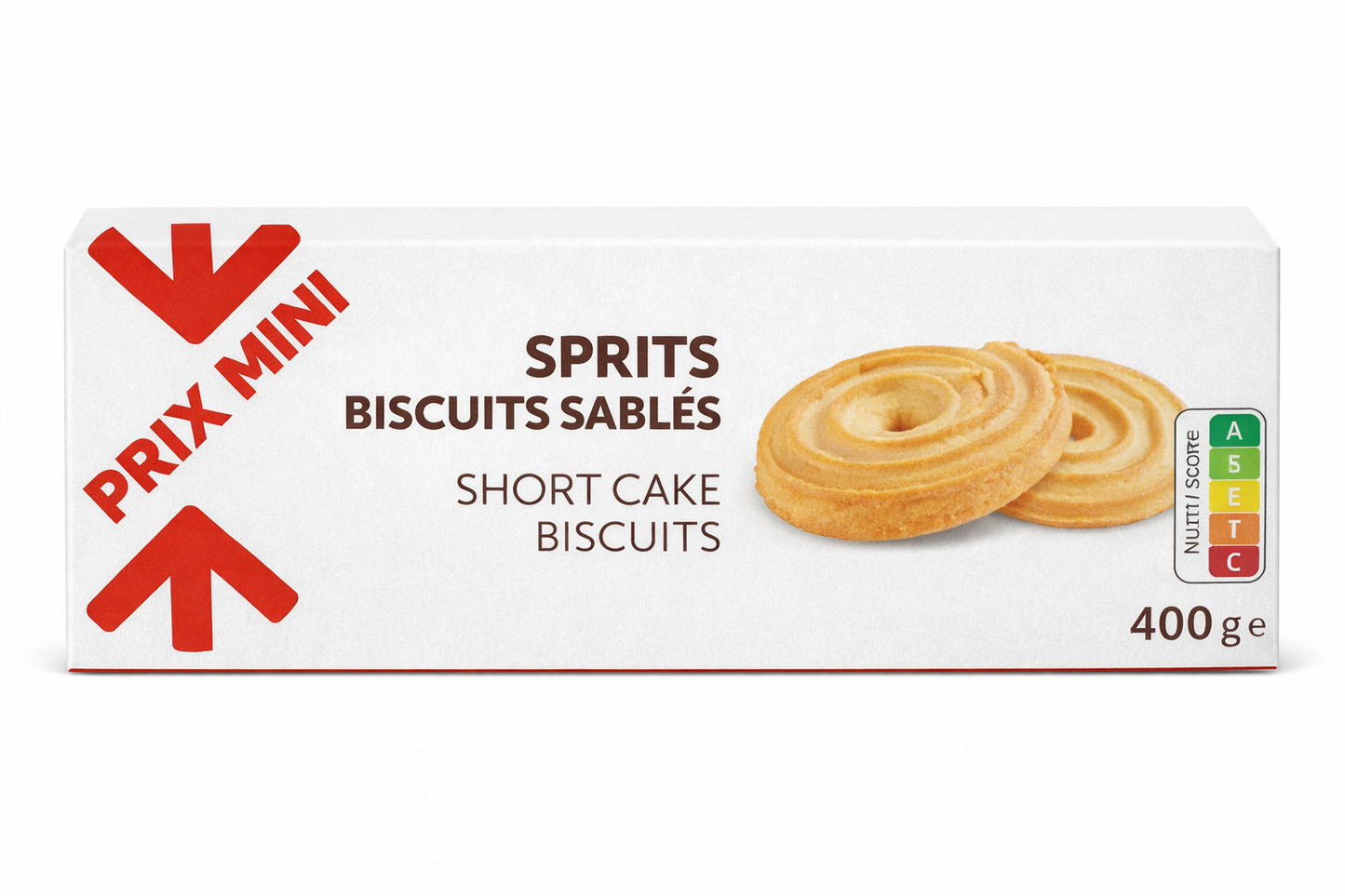 SPRITS BISCUITS SABLES DE 400GR