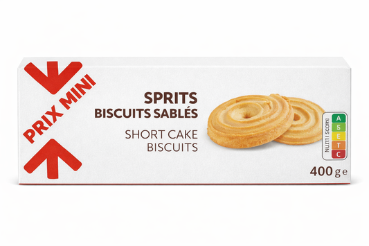SPRITS BISCUITS SABLES DE 400GR
