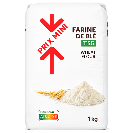 PRIX MINI FARINE DE BLE T55 DE 1 KG