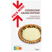 PRIX MINI COUSCOUS GRAINS MOYENS DE 1 KG