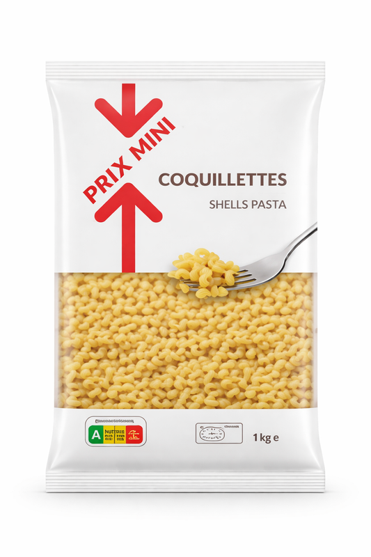 PRIX MINI COQUILETTES DE 1KG