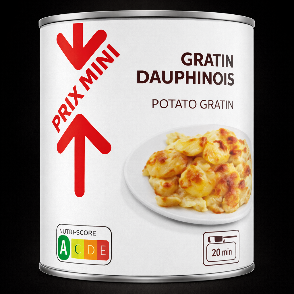 GRATIN DAUPHINOIS DE 850 GR