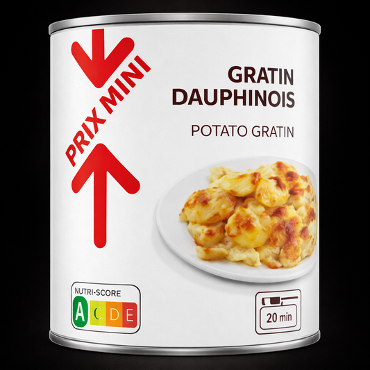 GRATIN DAUPHINOIS DE 850 GR
