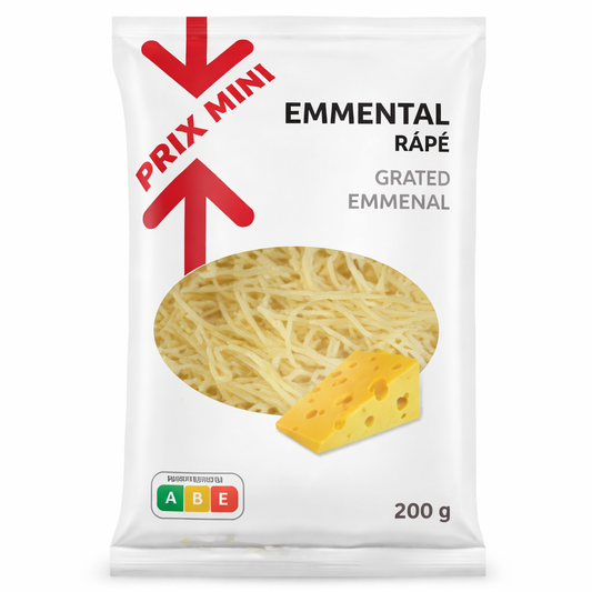 PRIX MINI EMMENTAL RAPE DE 200  GR