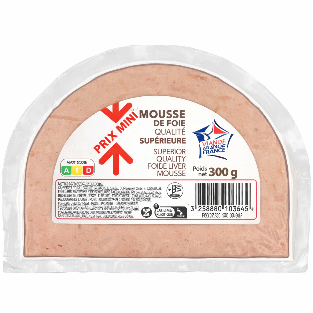 MOUSSE DE FOIE DE 300 GR