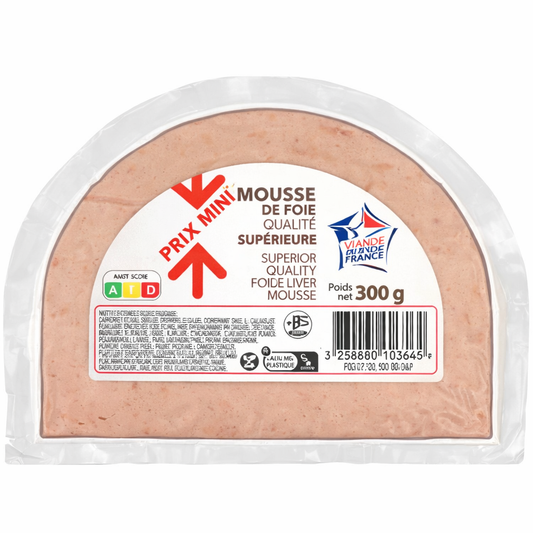 MOUSSE DE FOIE DE 300 GR