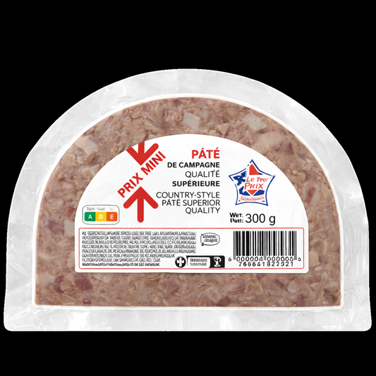 PATE DE CAMPAGNE DE 300 GR