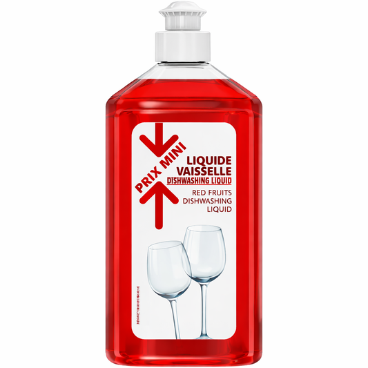 PRIX MINI LIQUIDE VAISELLE FRUITS ROUGES DE 500 ML