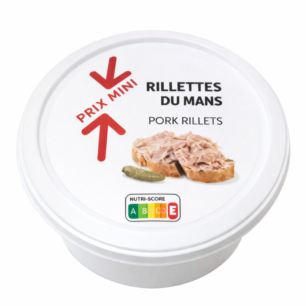 RILLETTES DU MANS  DE 220GR