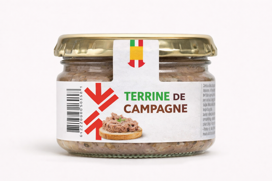 PRIX MINI TERRINE DE CAMPAGNE DE 180 GR