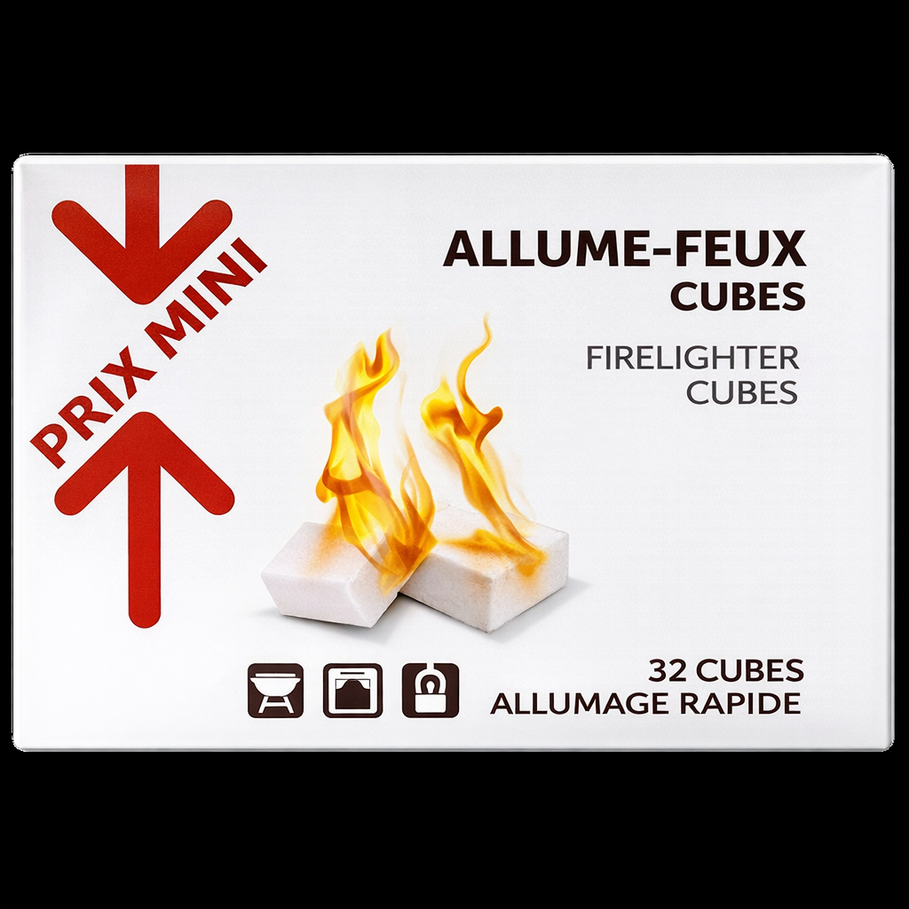 PRIX MINI ALLUME FEUX CUBES DE 32 CUBES