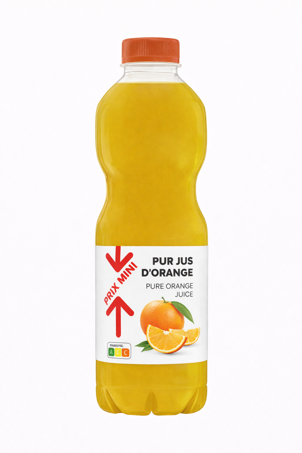 PRIX MINI PUR JUS DORANGE DE 1L