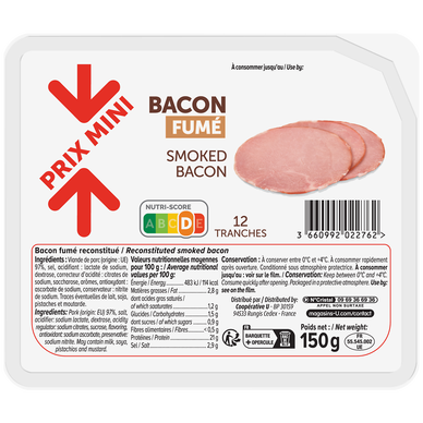 BACON DE 150GR
