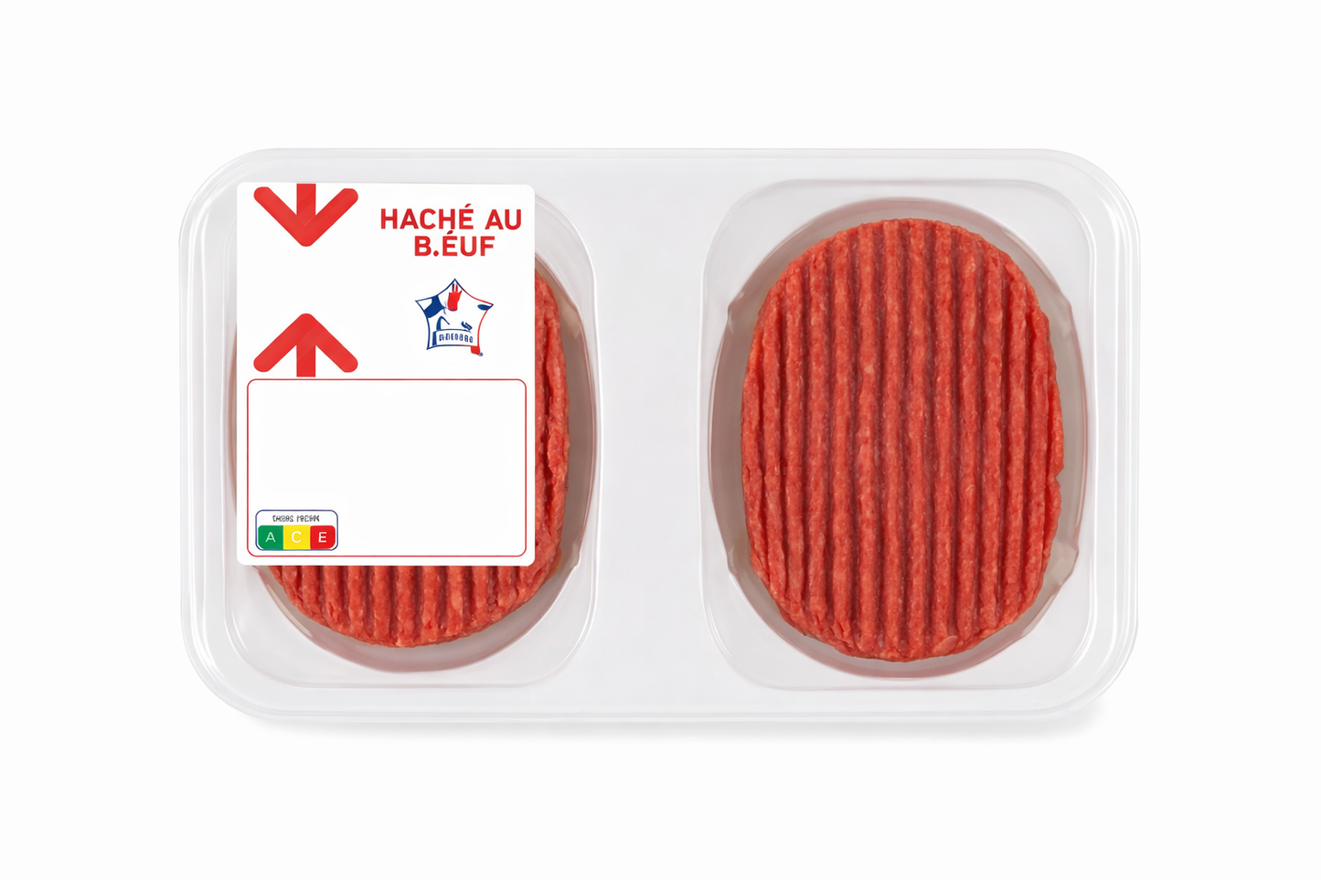 HACHE AU BOEUF DE 2X100GR