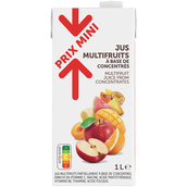 PRIX MINI JUS MULTIFRUIT DE 1L