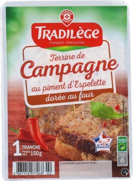 PATE DE CAMPAGNE DE 180GR